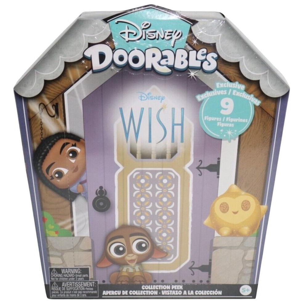 NEW IN BOX DISNEY DOORABLES Collection Peek WISH 9 Exclusive Figures